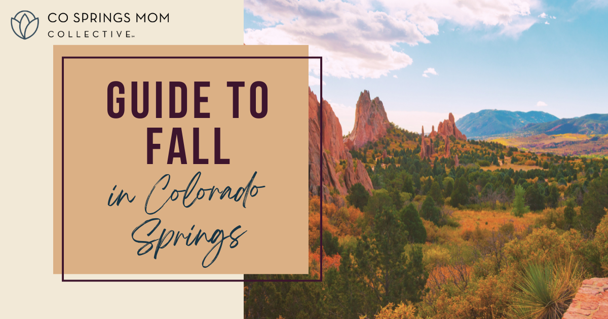Guide to Fall with image of Garden of the gods in Colorado Springs