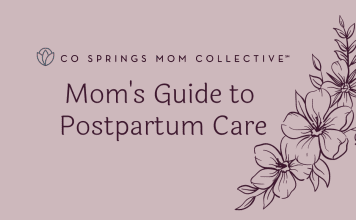 Mom's Guide to Postpartum Care featured image.